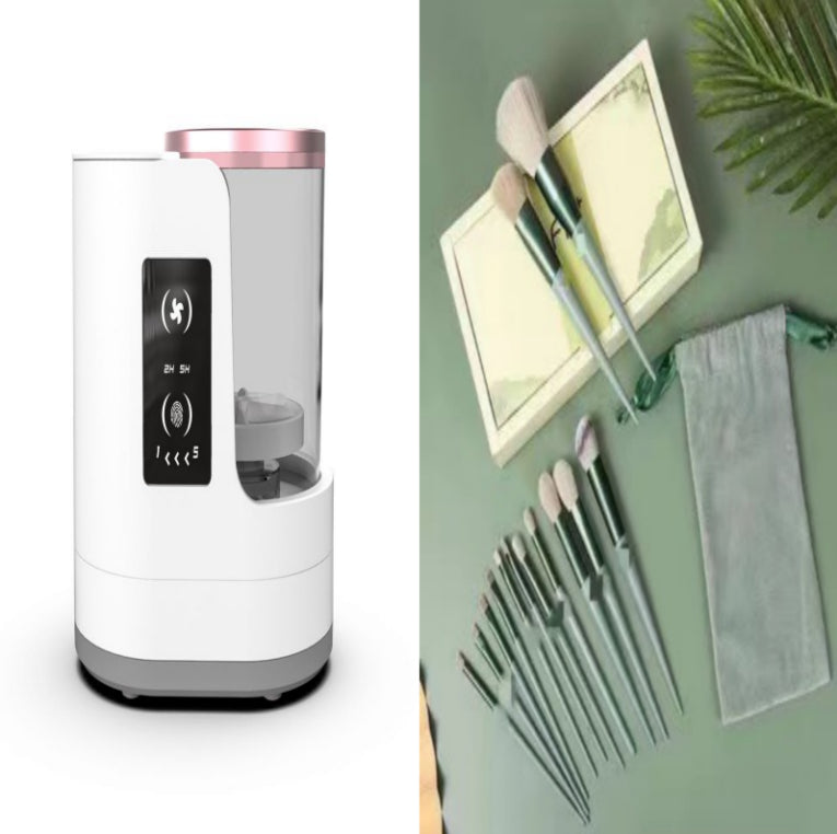 Rechargeable Electric Makeup Brush Cleaner – Automatic Cleaning Stand