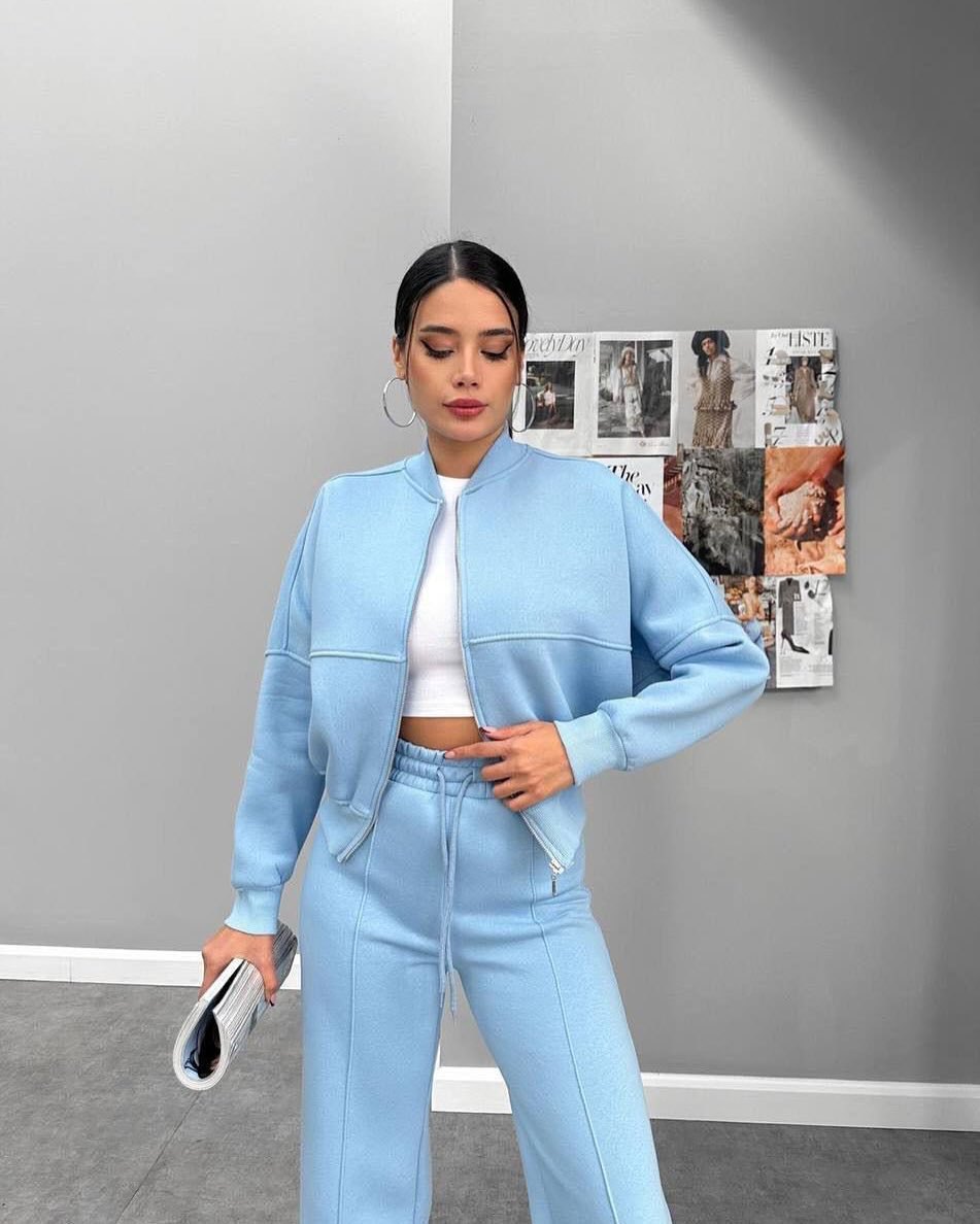 Women's Cardigan & Pants Lounge Set - Two Piece