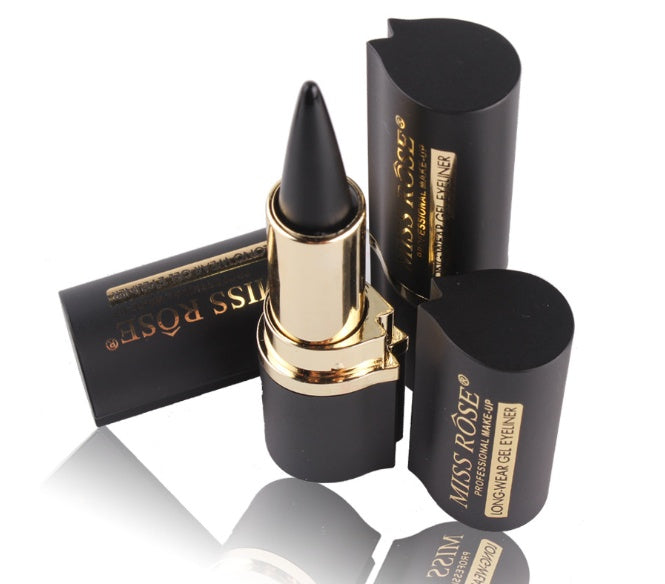 Waterproof Liquid Eyeliner Pen - Long-Lasting Black Gel Liner