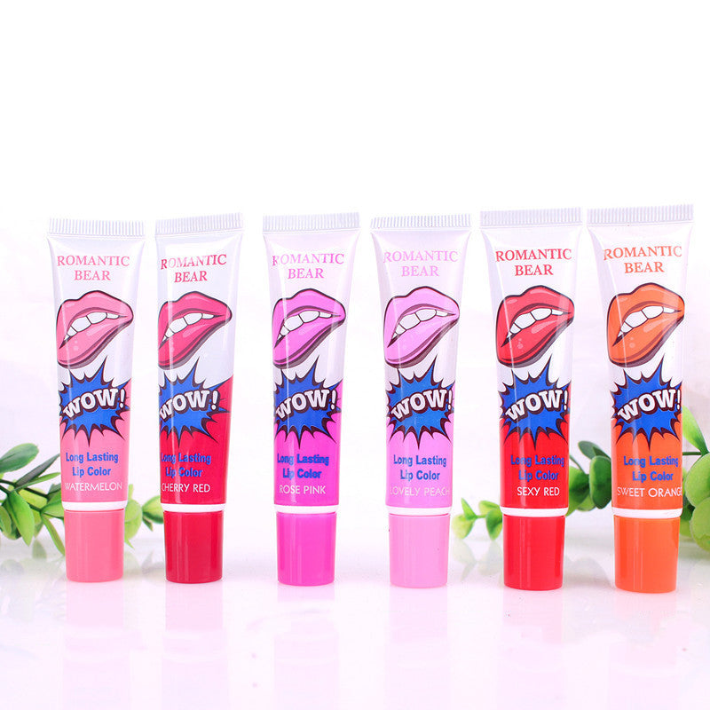 Peel-Off Liquid Lipstick – 6 Shades Waterproof
