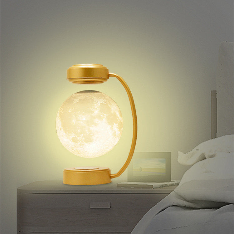 3D LED Moon Lamp - Wireless Magnetic Levitating Floating Night Light