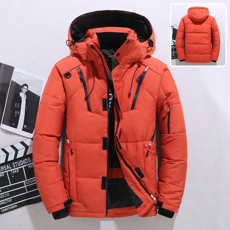 Men Windproof Hooded Sports Jacket
