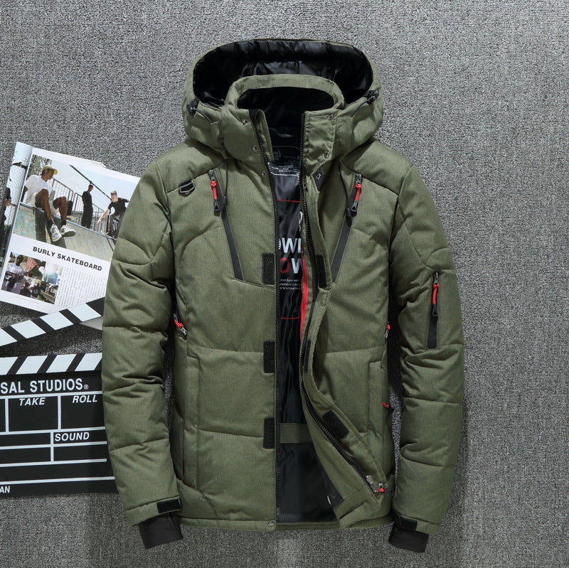 Men Windproof Hooded Sports Jacket