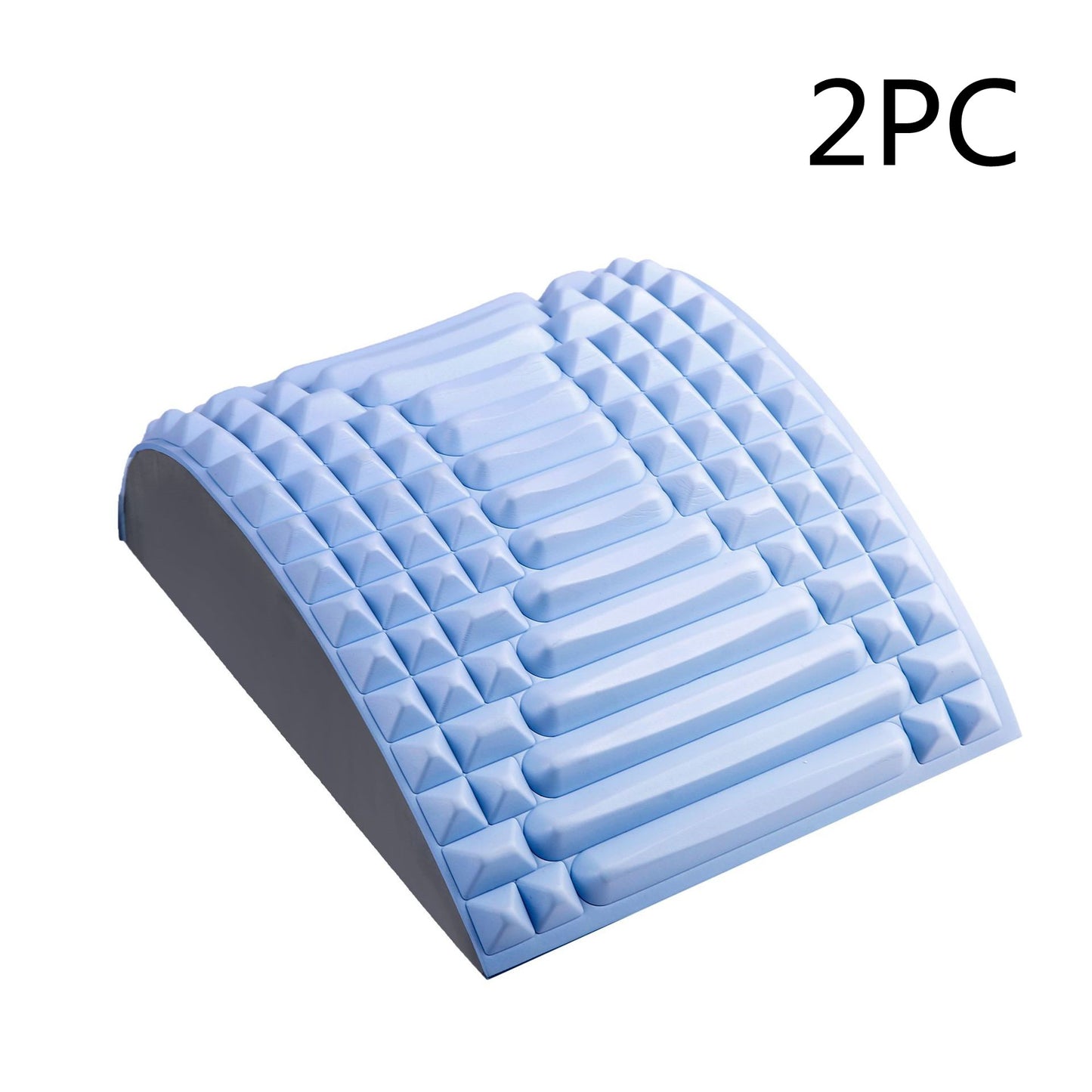 Therapeutic Back Stretcher & Lumbar Support Pillow - Multi-Level Massager for Neck, Waist & Lower Back Pain Relief - Ideal for Sciatica & Herniated Disc Recovery