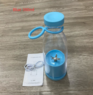 350ml USB Rechargeable Portable Blender - Electric Juicer Cup for Home & Travel