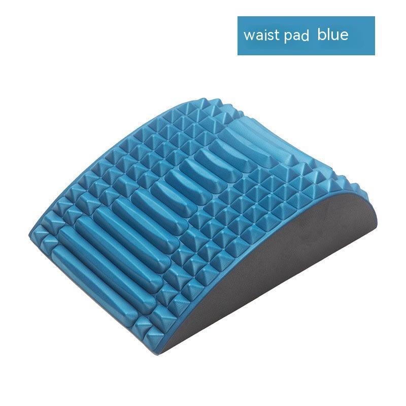 Therapeutic Back Stretcher & Lumbar Support Pillow - Multi-Level Massager for Neck, Waist & Lower Back Pain Relief - Ideal for Sciatica & Herniated Disc Recovery