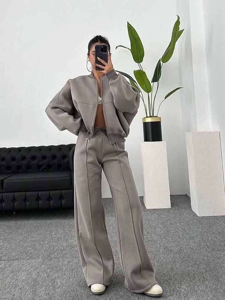 Ensemble Lounge Cardigan et Pantalon Femme - Deux Pièces
