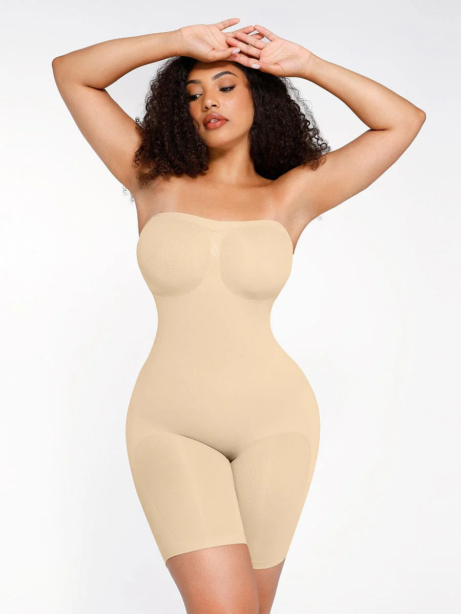 Gaine bustier gainante avec effet push-up fessier