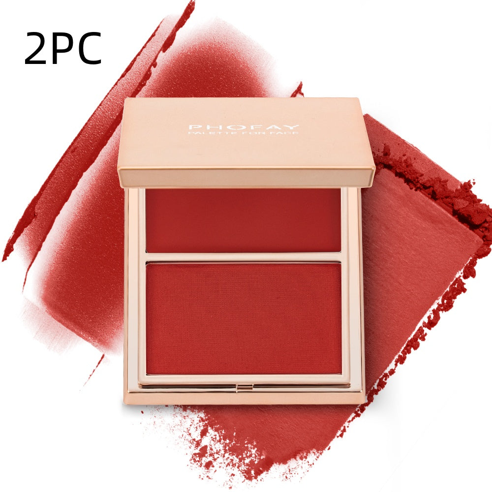 PHOFAY Duo blush crème et poudre Double-Take