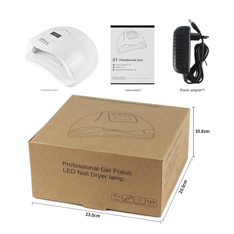 120W UV Nail Lamp – Professional LED Drying Light