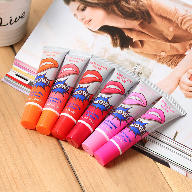 Peel-Off Liquid Lipstick – 6 Shades Waterproof
