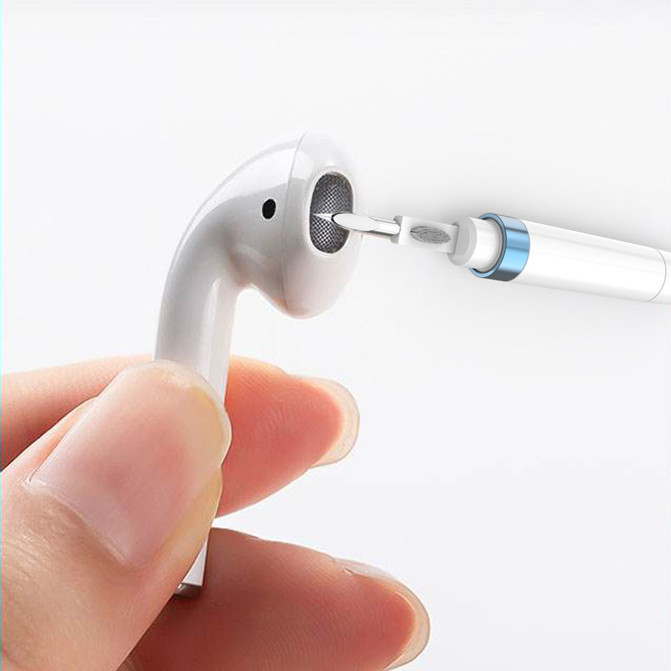 Multi-Purpose Cleaning Pen & Brush Kit for Headphones, Earbuds & Keyboards