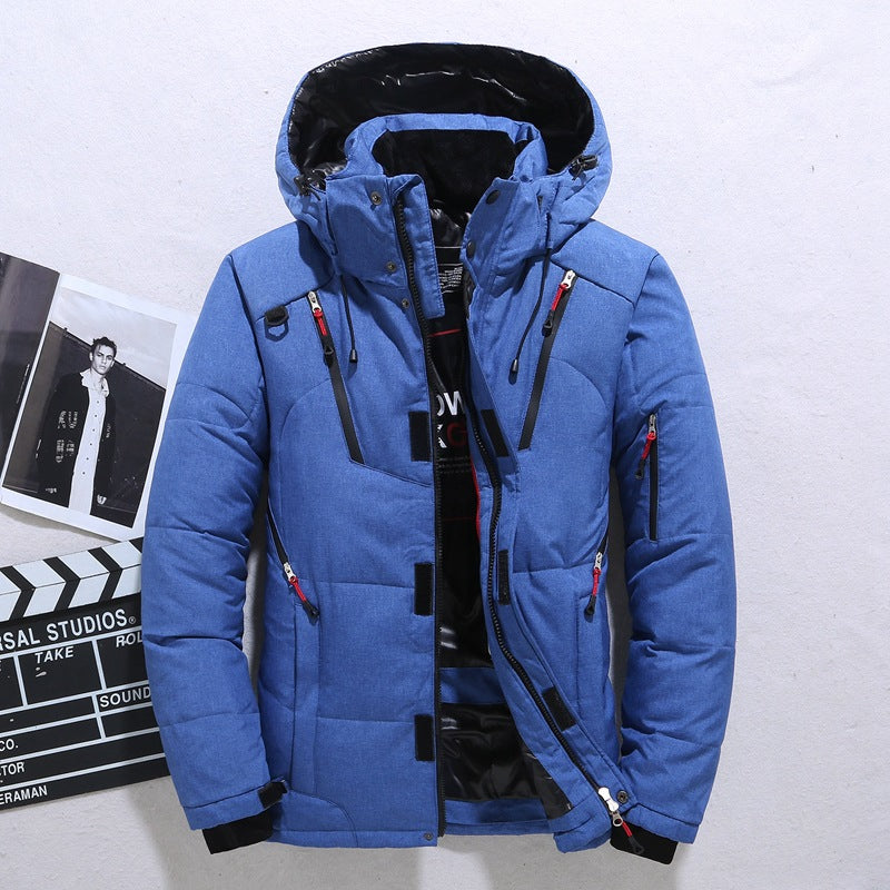 Men Windproof Hooded Sports Jacket