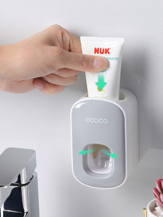 Automatic Wall Mount Toothpaste Dispenser Set