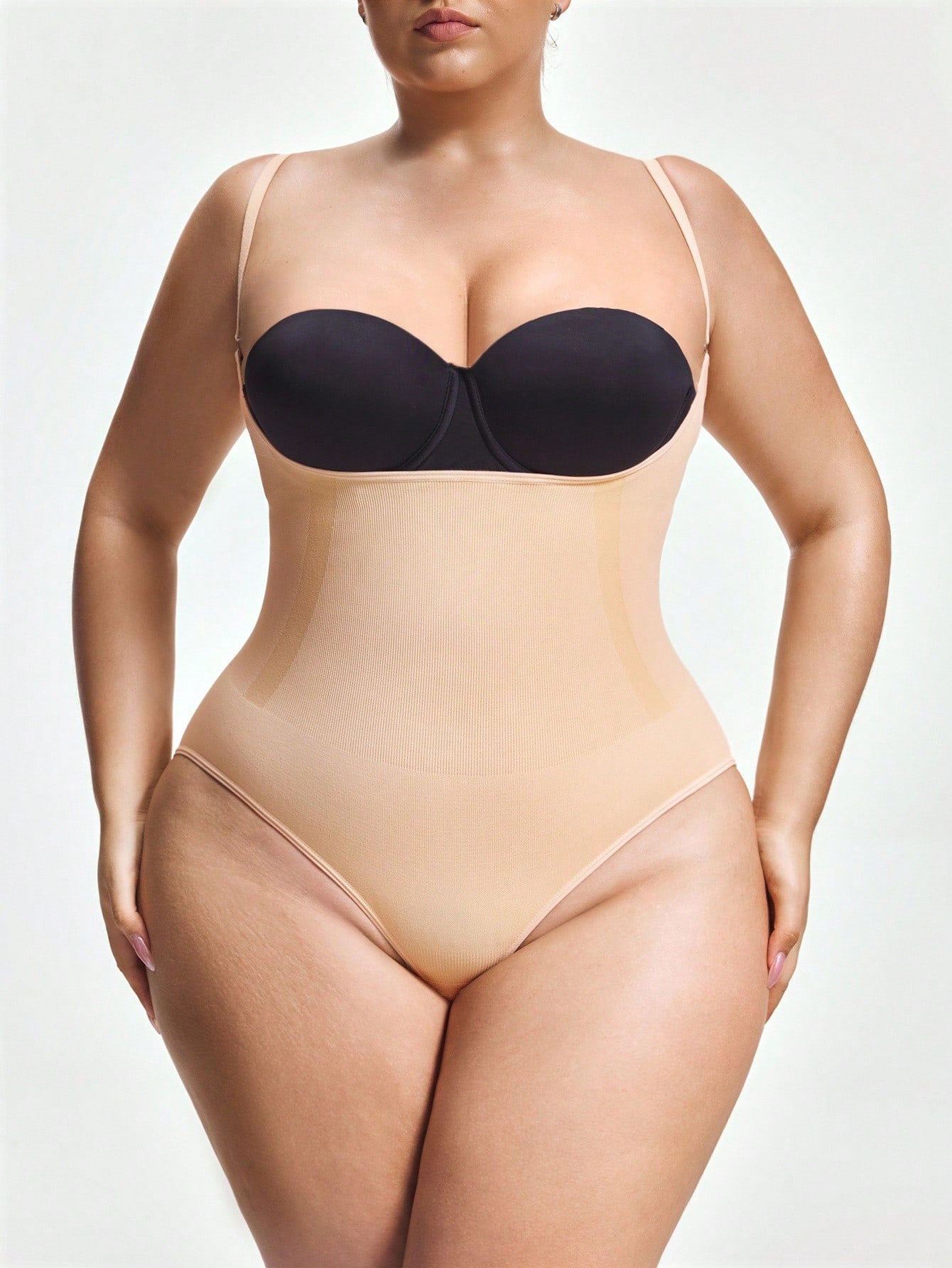 Women's Open Bust Bodysuit Shapewear - Waist Trainer & Butt Lifter