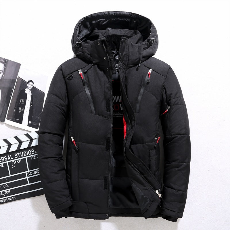 Men Windproof Hooded Sports Jacket