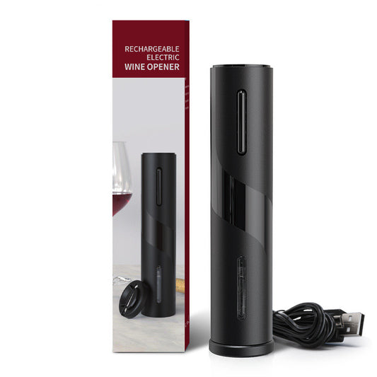 USB Rechargeable Electric Wine Bottle Opener - Automatic Corkscrew