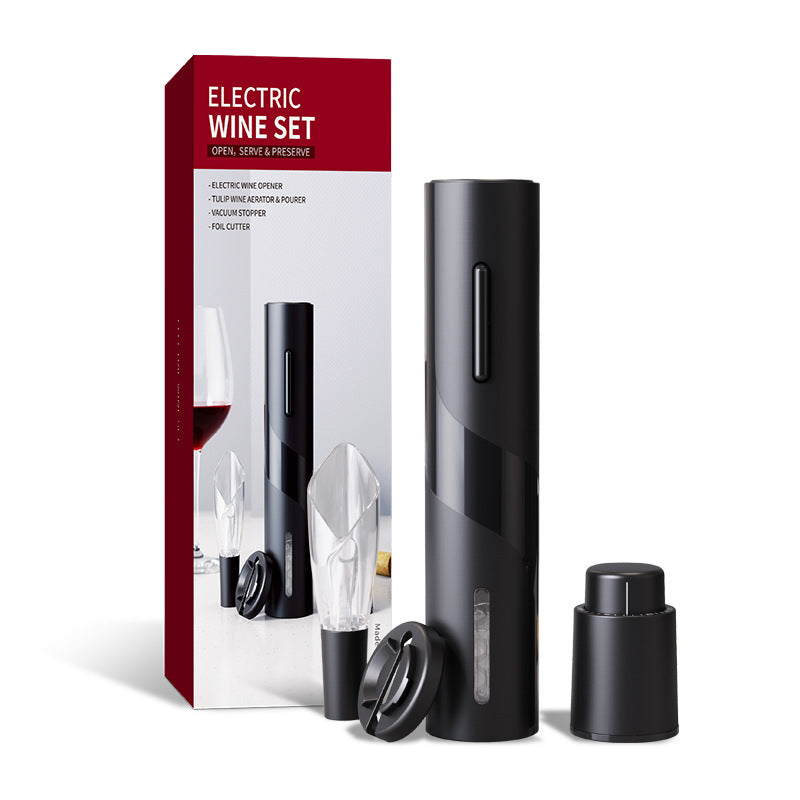 USB Rechargeable Electric Wine Bottle Opener - Automatic Corkscrew