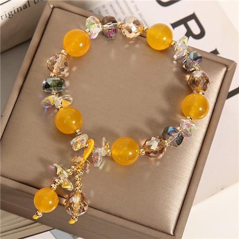 Sea Blue Treasure - Natural Stone Crystal Bracelet