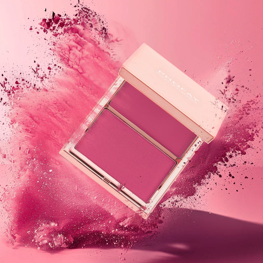 PHOFAY Duo blush crème et poudre Double-Take