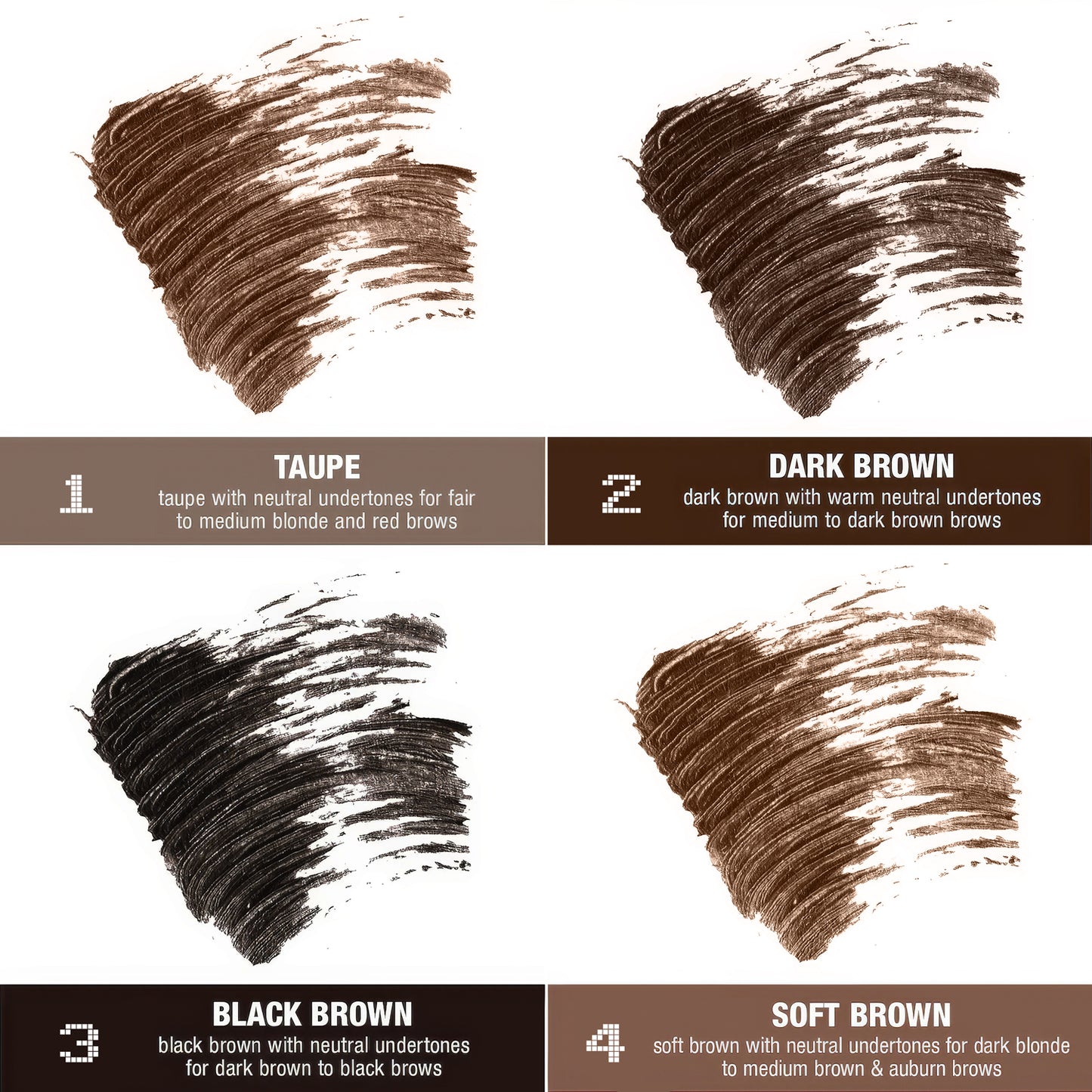 PHOFAY Gel Sourcils Waterproof