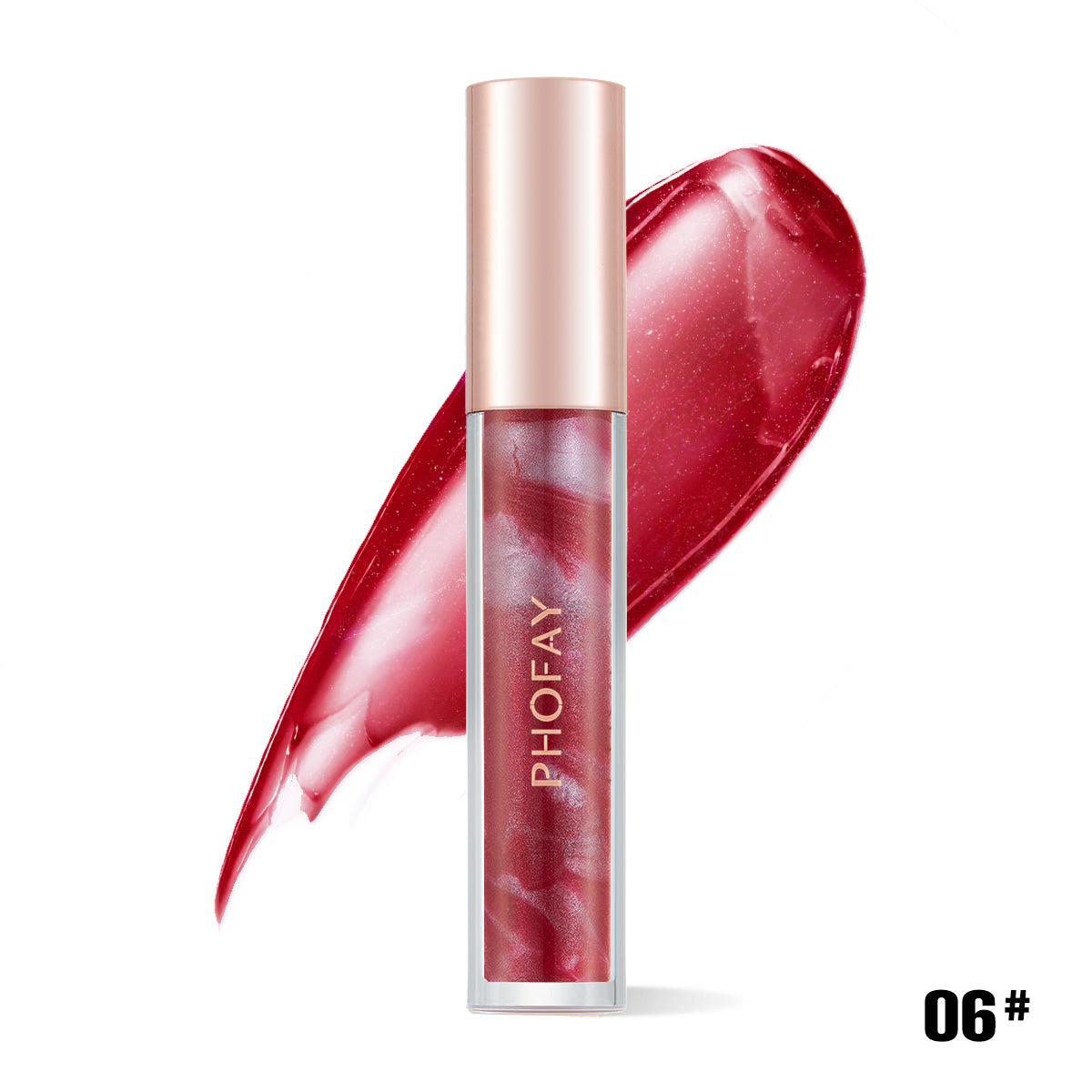 Brillant à lèvres hydratant rose épanouie PHOFAY