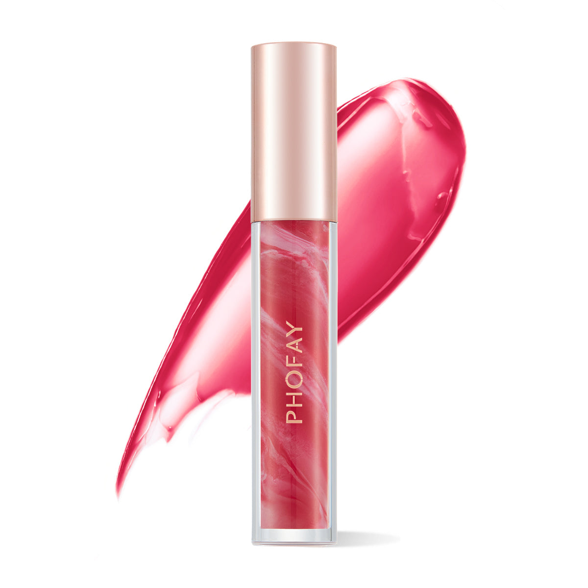 Brillant à lèvres hydratant rose épanouie PHOFAY