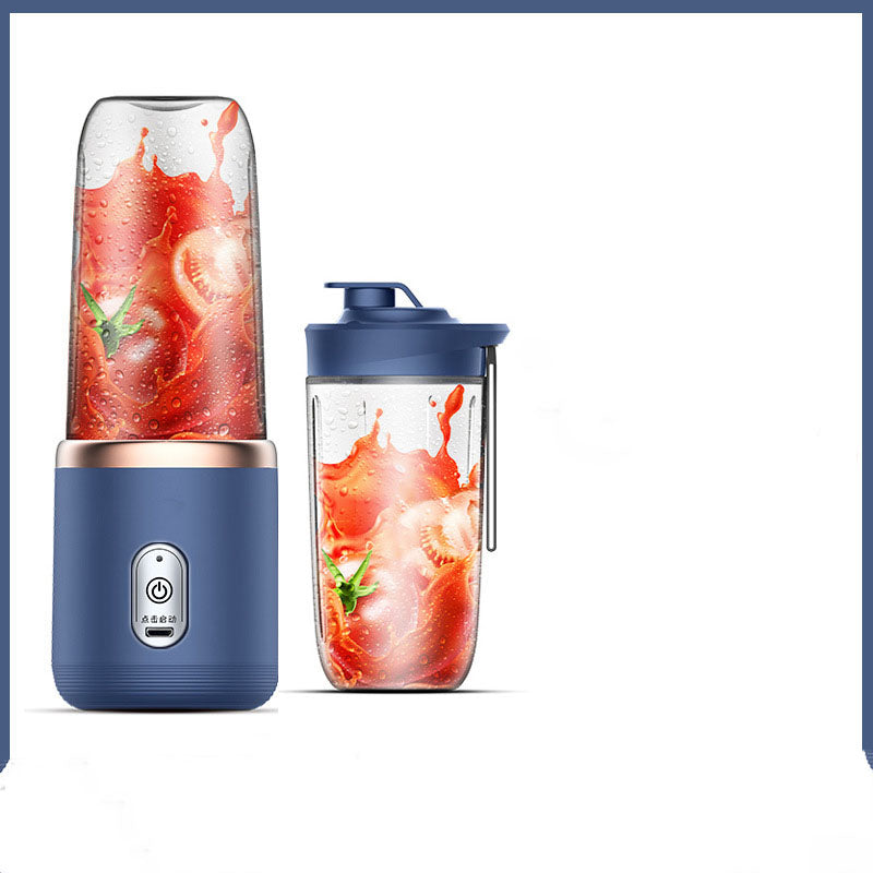 Portable USB Rechargeable Blender - 6-Blade Mini Juicer