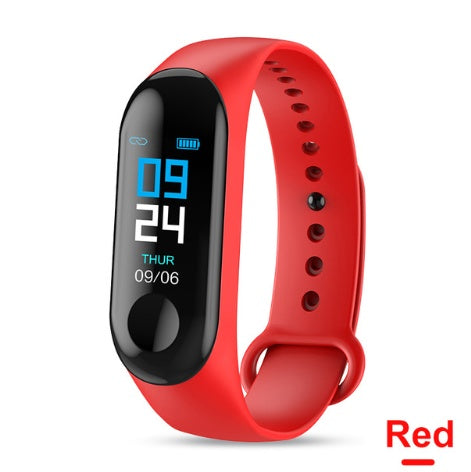 Smart Fitness Bracelet - Heart Rate & Blood Pressure Monitor with Step Tracker