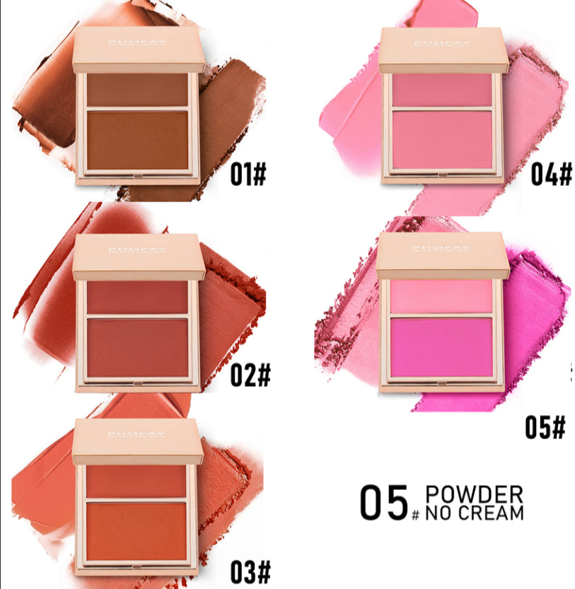 PHOFAY Duo blush crème et poudre Double-Take