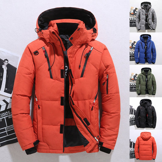 Men Windproof Hooded Sports Jacket