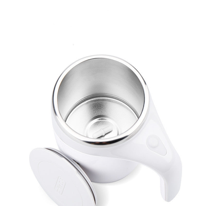 Electric Self-Stirring Coffee Cup - USB Rechargeable Magnetic Mixing Mug
