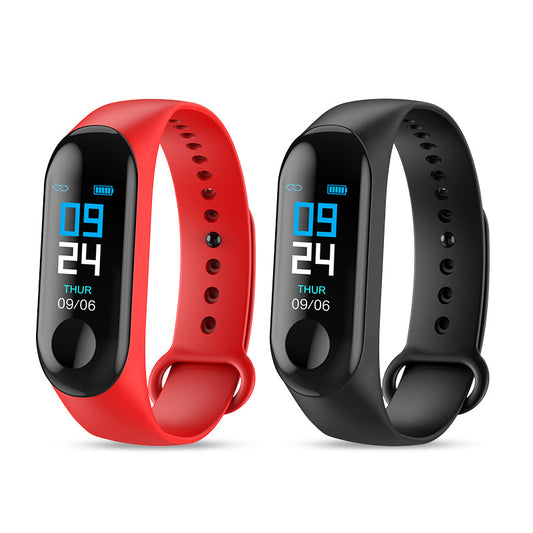 Smart Fitness Bracelet - Heart Rate & Blood Pressure Monitor with Step Tracker