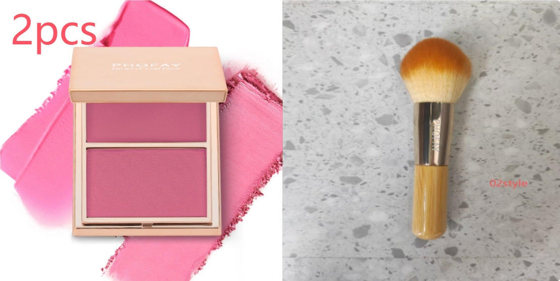 PHOFAY Duo blush crème et poudre Double-Take