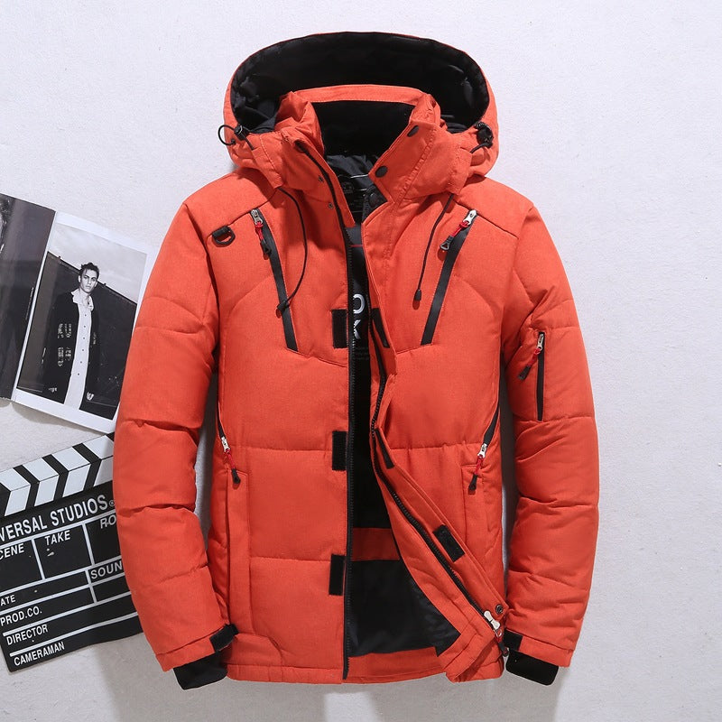 Men Windproof Hooded Sports Jacket