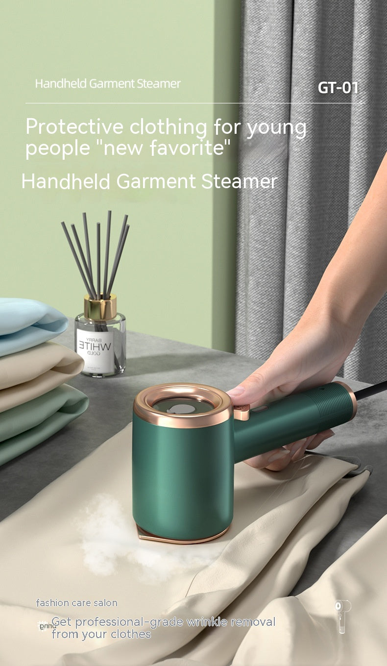 Mini Portable Handheld Garment Steamer - Travel Steam Iron for Clothes