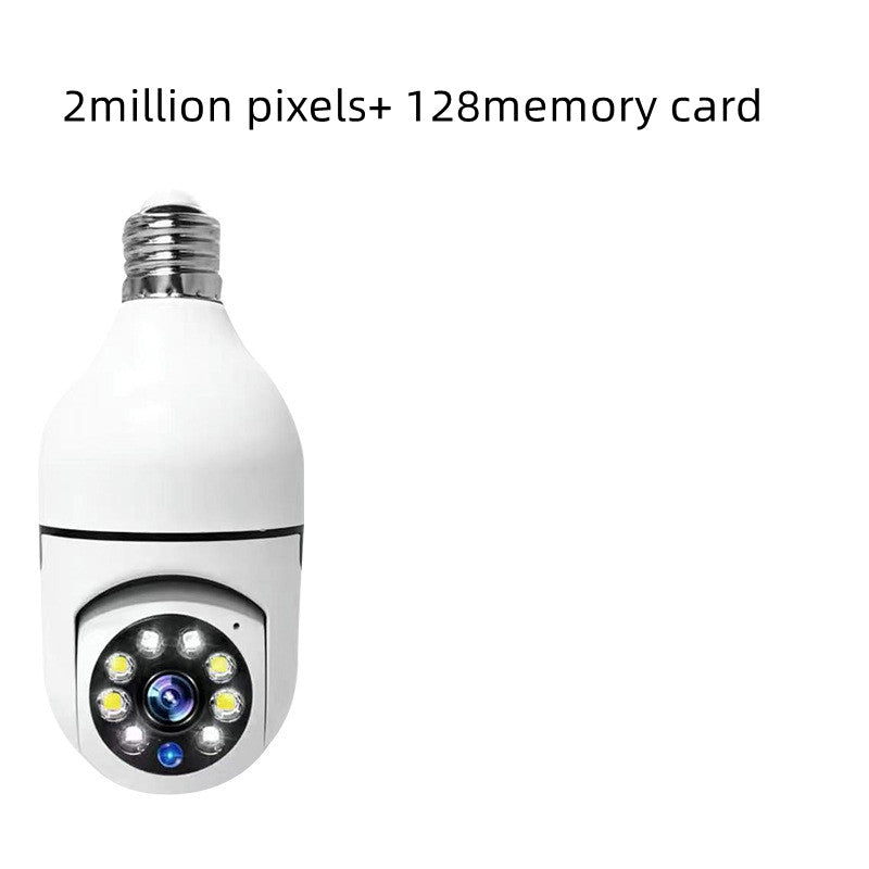 E27 WiFi Security Camera Bulb - 1080P HD with 4X Zoom & 5G Connectivity