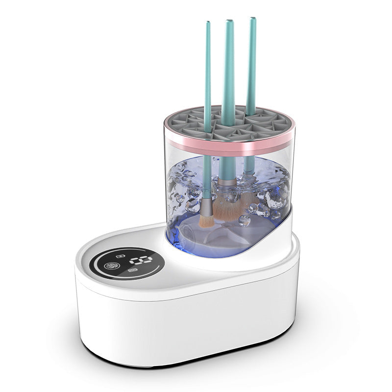 Rechargeable Electric Makeup Brush Cleaner – Automatic Cleaning Stand