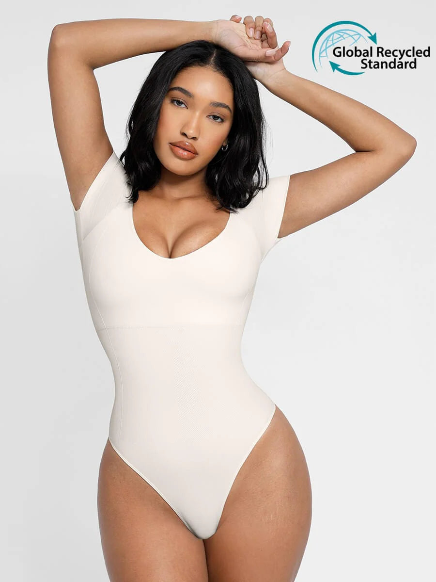 Seamless Chest Support Shapewear Bodysuit