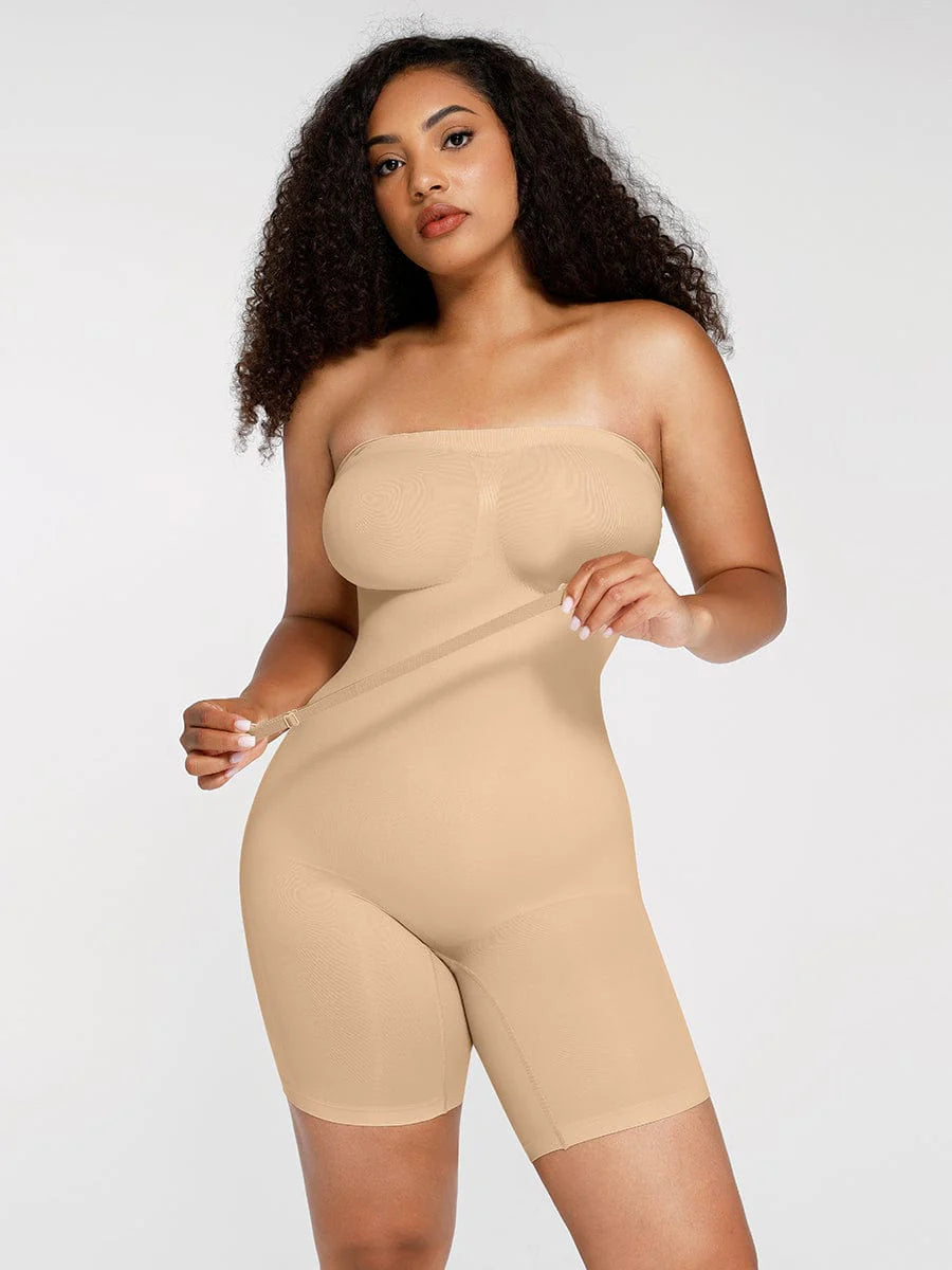 Gaine bustier gainante avec effet push-up fessier