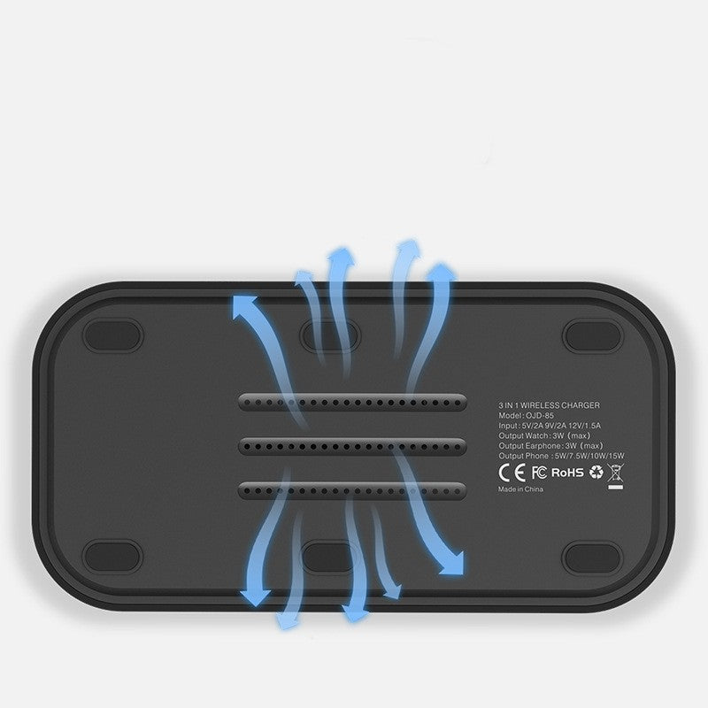 Chargeur sans fil magnétique 3-en-1