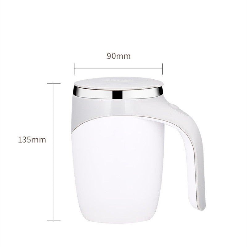 Electric Self-Stirring Coffee Cup - USB Rechargeable Magnetic Mixing Mug