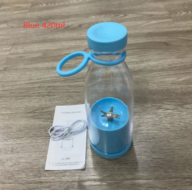 350ml USB Rechargeable Portable Blender - Electric Juicer Cup for Home & Travel