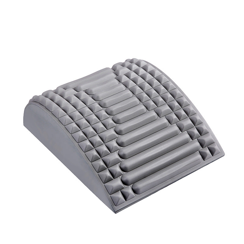 Therapeutic Back Stretcher & Lumbar Support Pillow - Multi-Level Massager for Neck, Waist & Lower Back Pain Relief - Ideal for Sciatica & Herniated Disc Recovery