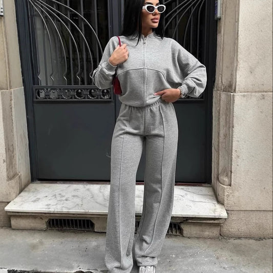 Women's Cardigan & Pants Lounge Set - Two Piece