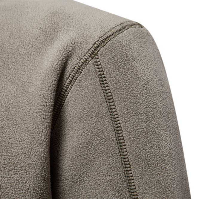 Men's Fleece-Lined Zip Stand Collar Sweatshirt