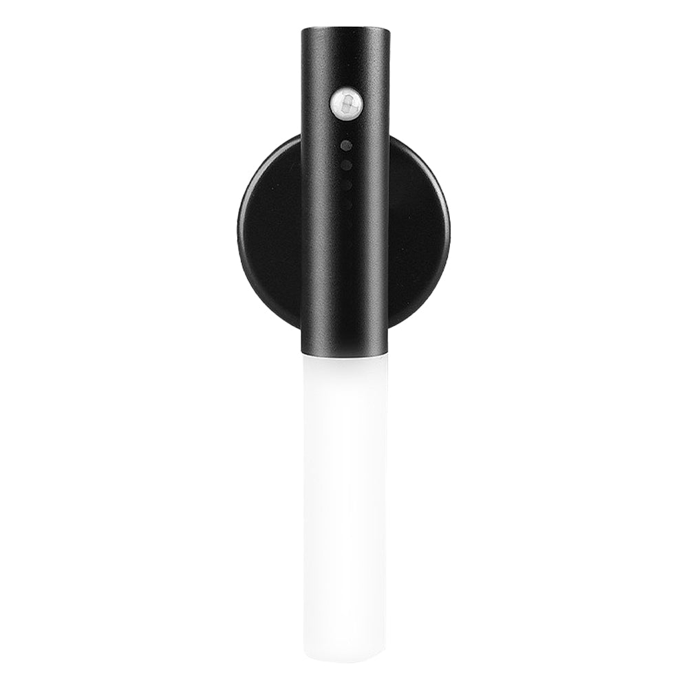 Magnetic Wooden LED Night Light with Motion Sensor - USB Rechargeable Wall Light