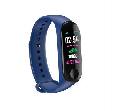 Smart Fitness Bracelet - Heart Rate & Blood Pressure Monitor with Step Tracker