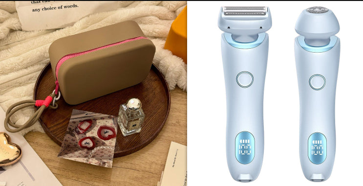 2-in-1 USB Rechargeable Hair Removal Epilator & Trimmer for Women