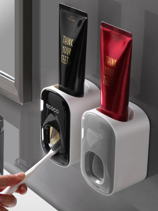 Automatic Wall Mount Toothpaste Dispenser Set